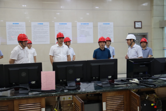 湖南能源监管办党组成员、副专员刘志成带队督导检查湖南发展株洲航电分公司安全生产工作